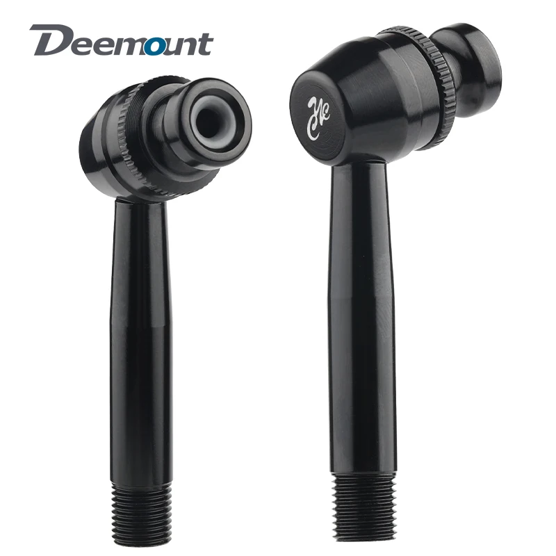 

Deemount Disc Wheel Adapter 7-Shaped Presta to Schrader Valve W/20CM Hose Optional Pump Connector Inflator Cycling Accessories