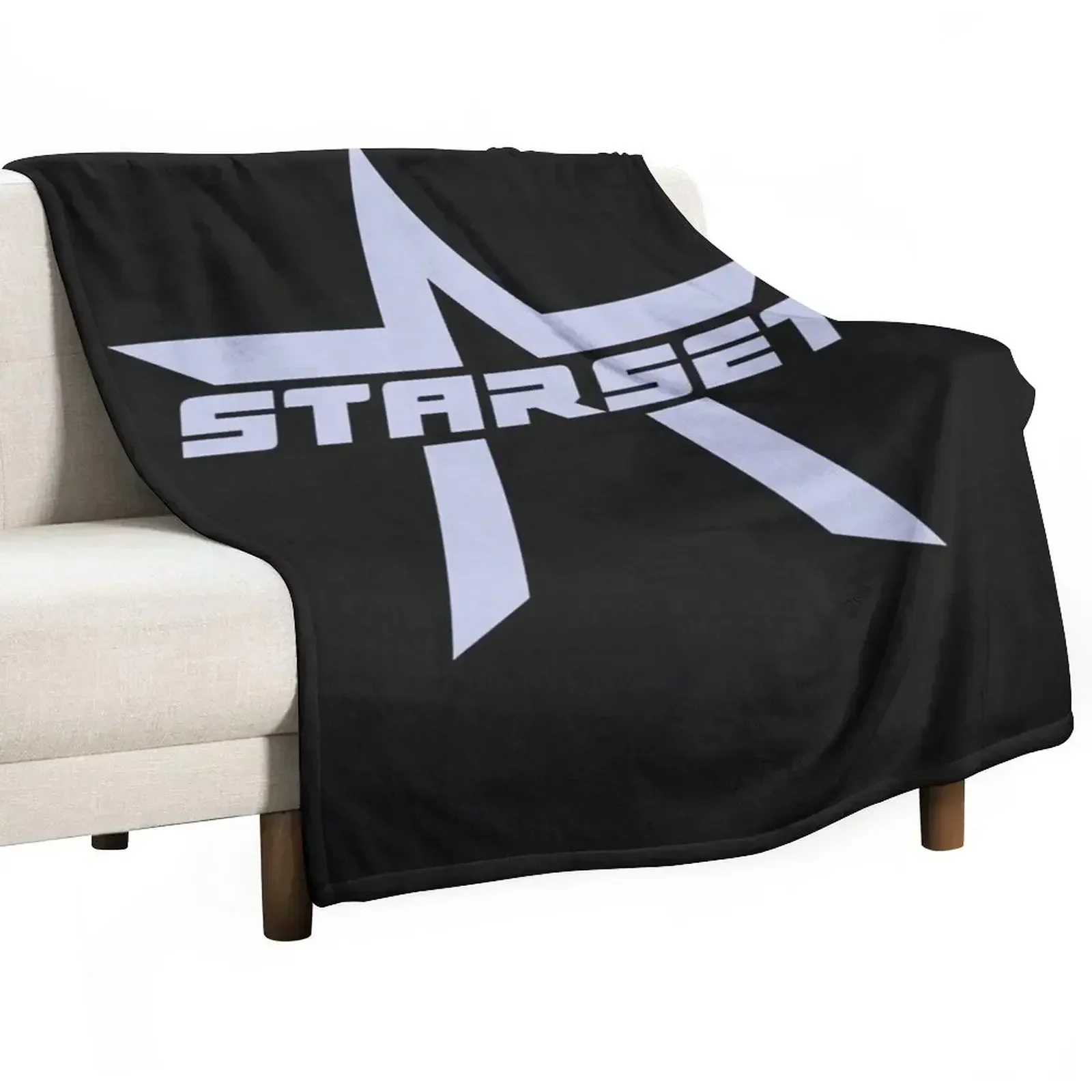 

Starset divisions logo Throw Blanket Soft Warm Blanket Gift for Grandparents