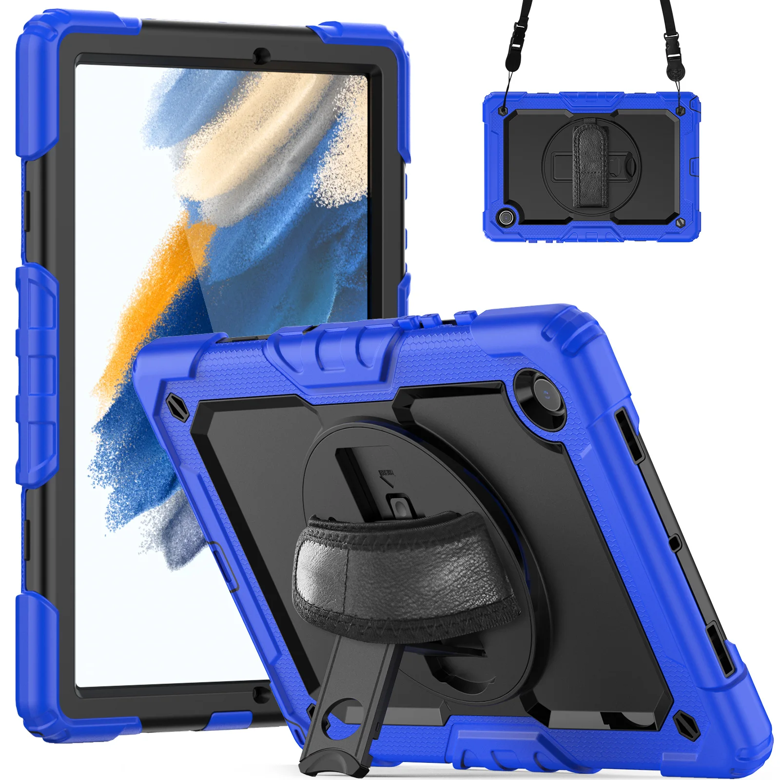 

Heavy Duty Rugged Shockproof Silicone protective Tablet Case For Samsung Galaxy Tab A9 Plus 11 Inch 2023 SM-X210/X216/X218