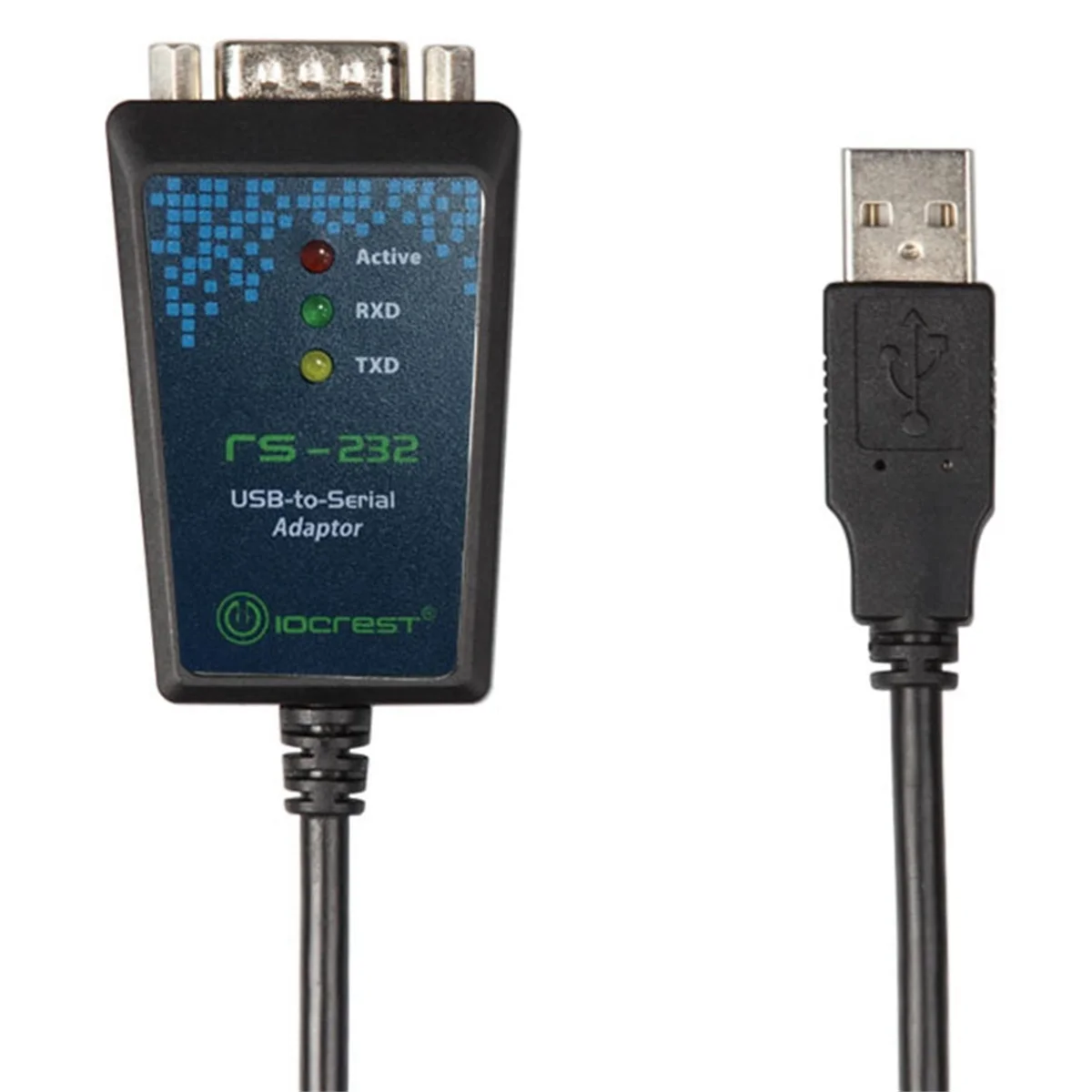 

A49T USB 2.0 to Serial -232 DB9 9Pin Adapter Converter Cable Chipset USB to RS232 SUPPORT WIN10 Length 1M