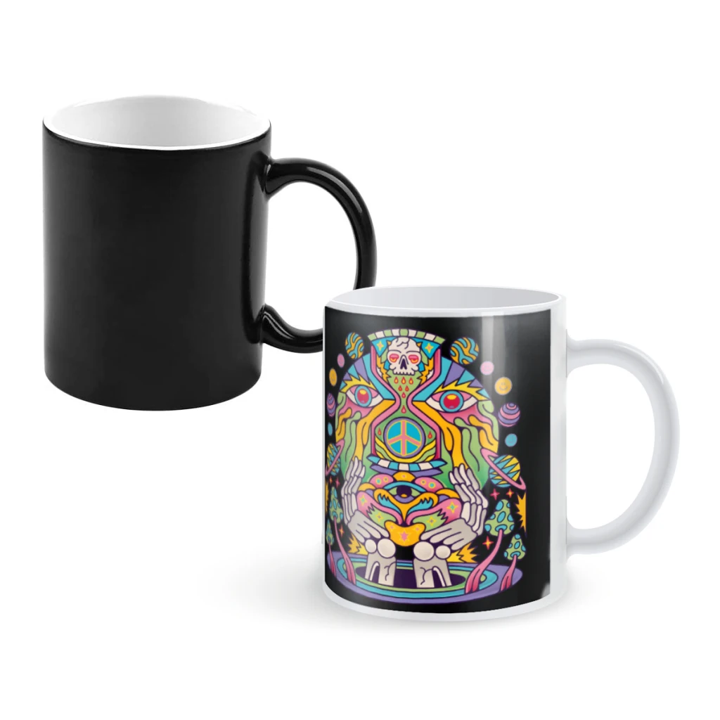 

Cemetery DriveCoffee Mugs And Mug Creative Color Change Tea Cup Ceramic Milk Cups Novelty Gifts