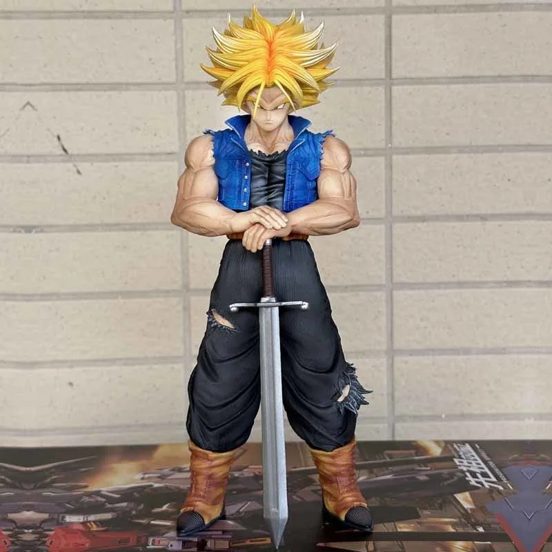 Anime Dragon Ball Z Figure DBZ Trunks Figure PVC Anime Collectible Model Toys Gifts