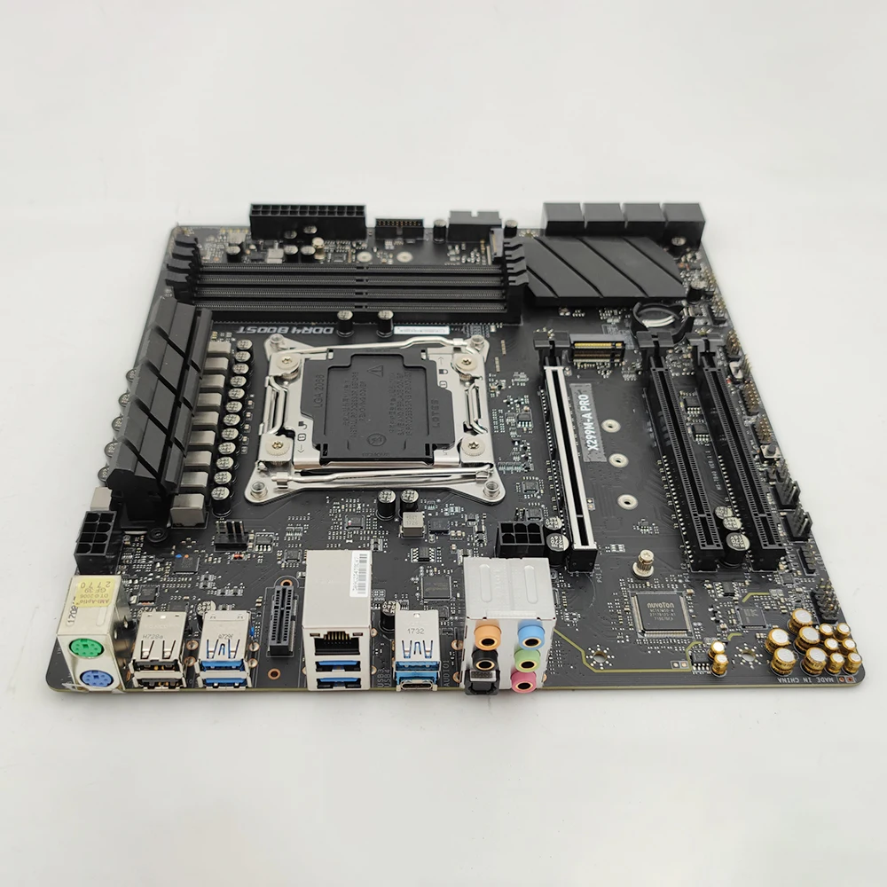 X299M-A PRO Motherboard LGA 2066 DDR4 64G USB3.1 M.2*2 SATA3*8 M-ATX X299