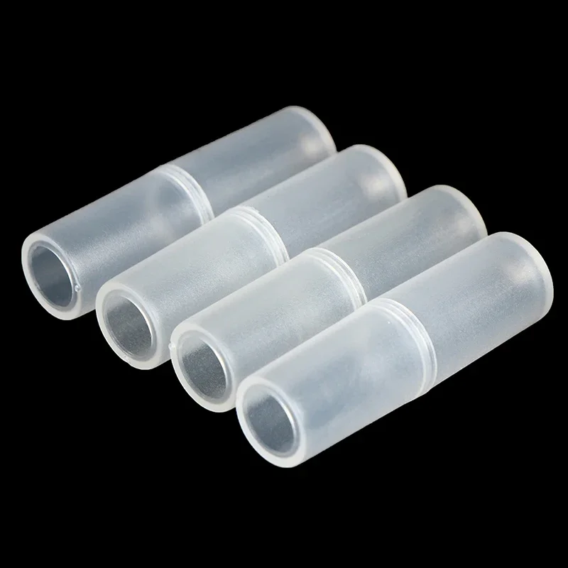 

New 4 Pcs AAA To AA Size Battery Case Switcher Convenient Converter Adapter Holder Translucent Battery Conversion Cartridge