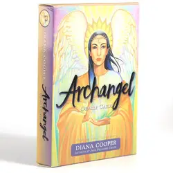 Arcángel cartas de oráculo, barajas de Tarot de adivinación, juego de cartas para fiesta familiar