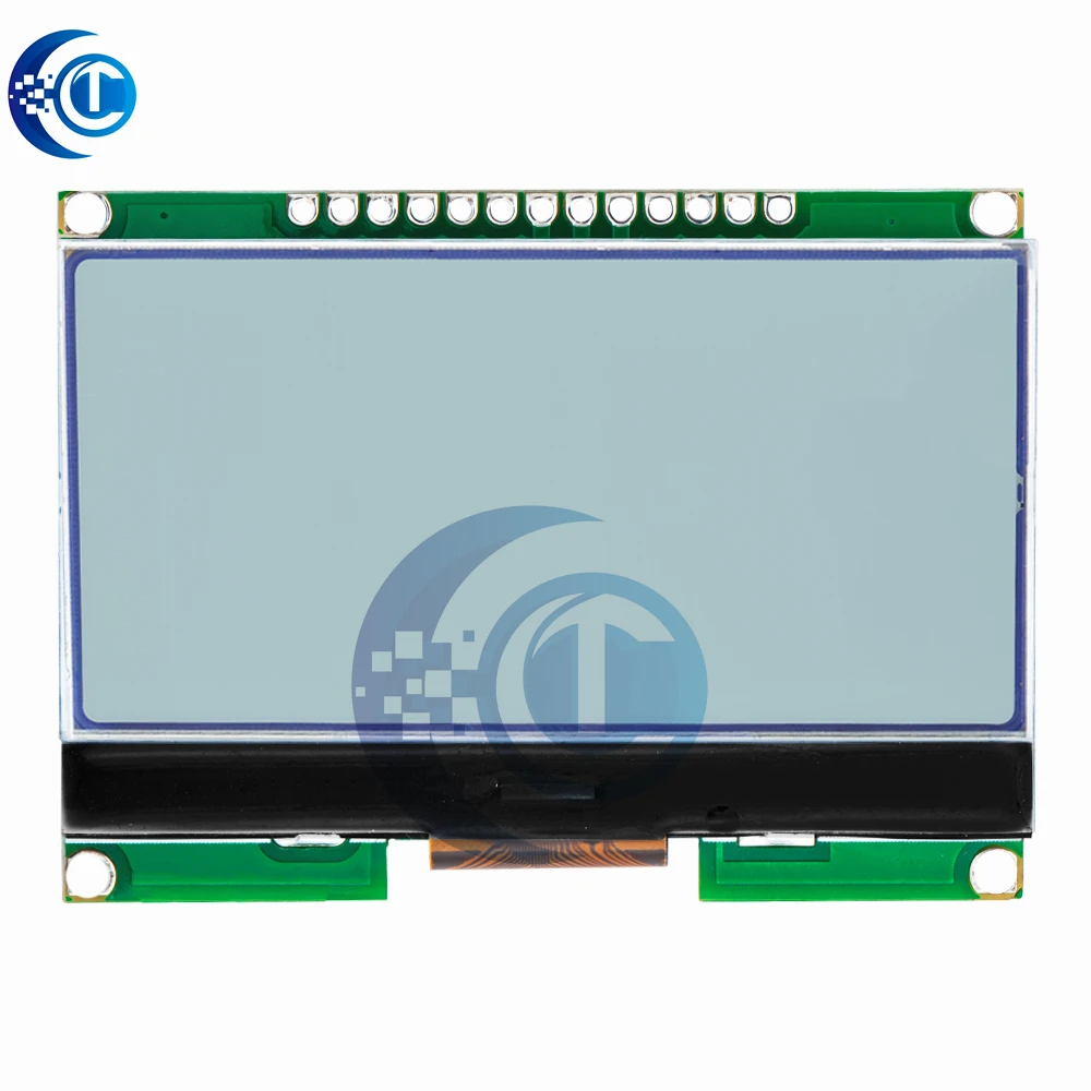 LCD12864 12864-06D, 12864, LCD-module, COG, met Chinees lettertype, dotmatrixscherm, SPI-interface