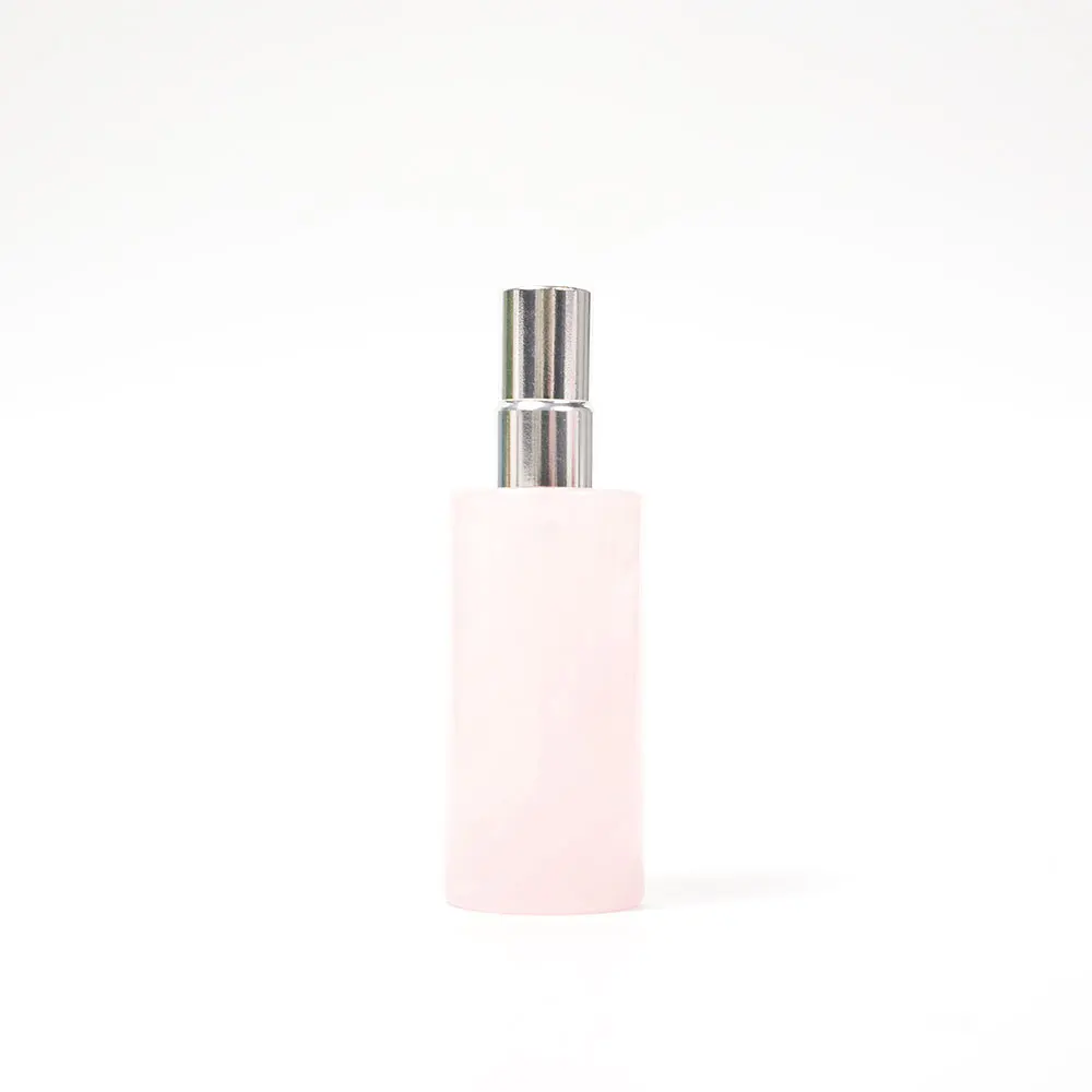 1pc Natural Crystal Mixed Materials Aromatherapy Essential Oil Perfume Atomizer, Refillable Bottle, Spa Beauty Salon, Ideal Gift image 3