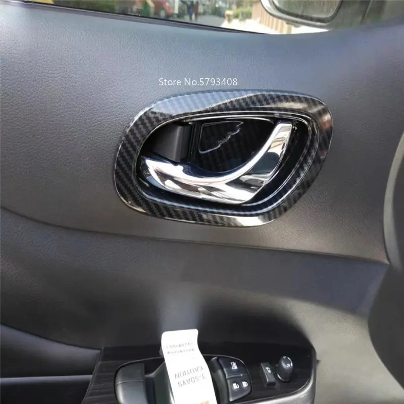 MT AT For Nissan Navara NP300 ST 2014- 2020  Gear Shift Panel Door Handle air vent window swtich Cover Trim Interior Accessories