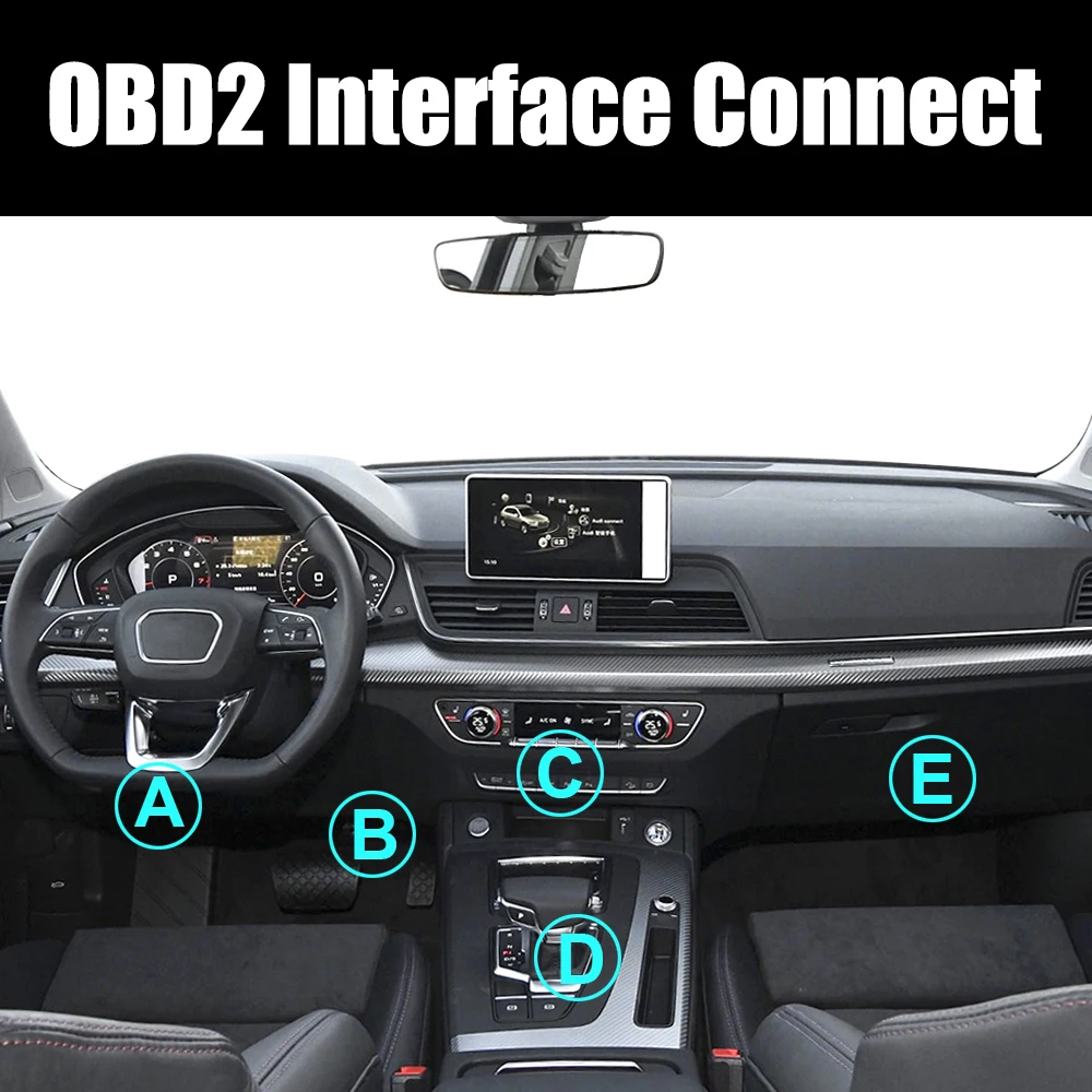 OBD2 Code Reader Car Diagnostic Tools V100 Plug and Play OBD 2 Scanner Digital Display Universal Auto Accessories OBDII EOBD