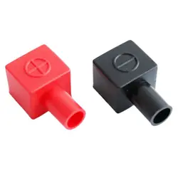 Motorcycle Battery Terminal Covers Battery Terminal Insulating Protector Battery Cover Caps Positive And Negative Cable Covers