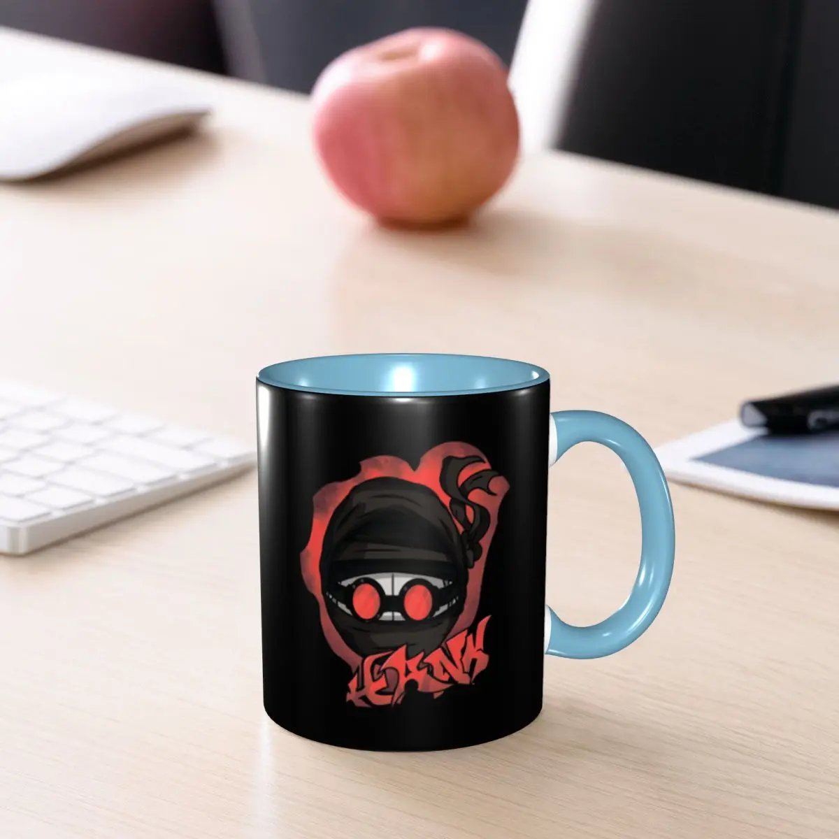 Madness Combat Hank Head Graffiti Mug Funny Ceramic Coffee Cups Tea Mugs Milk Cup Drinkware Gift for Woman Man