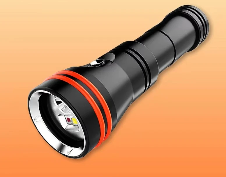 Light Underwater Scuba Diver LED Flashlight Max 3000 Lumens Waterproof Lantern USB Charge ARCHON D15VP II W21VPII Diving Video