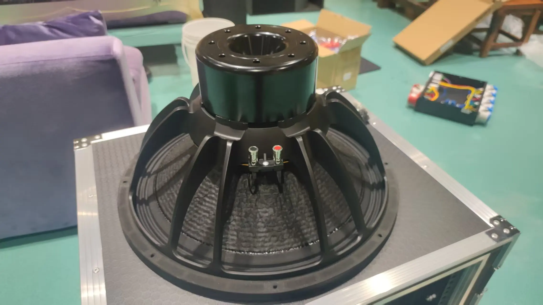 Neodymium Metal Low Frequency High Power Durable Woofer for Professional Speaker Bass Box