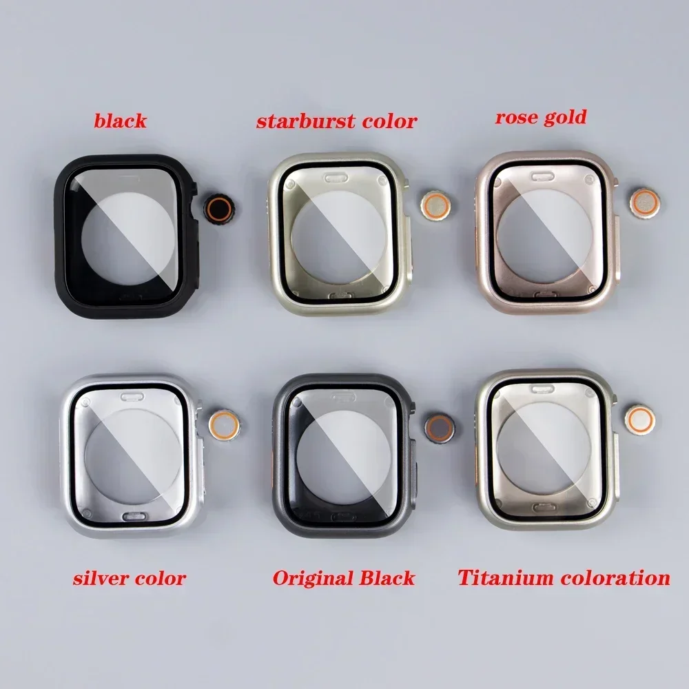 Change To Ultra Case for Apple Watch 11 10 9 8 7 46mm 42mm 45mm 41mm Hard Cover Screen Protector IWatch Series 6 SE 5 4 44/40mm image 2