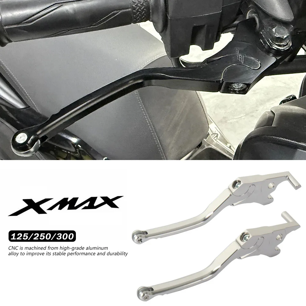 

Motorcycle Accessories CNC Brake Clutch Lever For YAMAHA X-MAX 125 X-max 250 XMAX 300 XMAX125 XMAX250 XMAX300