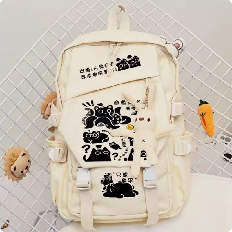 Anime Lord of Mysteries Klein Moretti  Big Capacity Girls Backpack Travel Bag Boy Teenager Schoolbag Student Rucksack