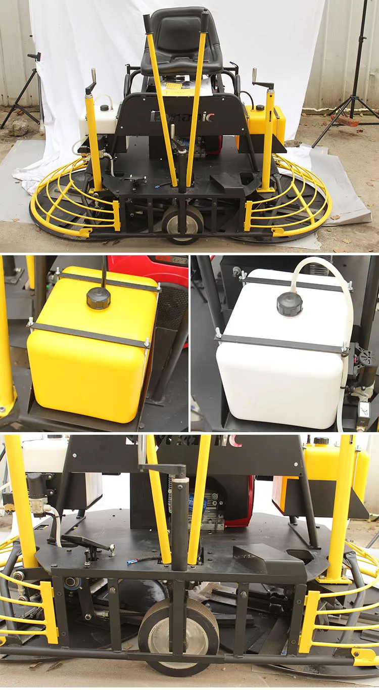 Driving Gasoline Concrete Smoothing Machine Road Surface Floor Seat Driving Smoothing Machine