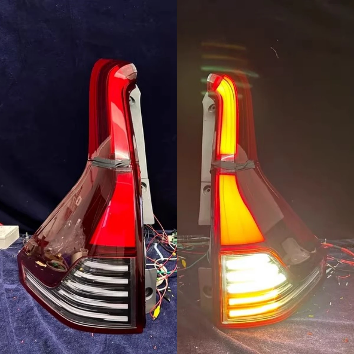 

2pcs LED taillight assembly For Honda CRV 12-14 modified Rear lamp Tail light with Dynamic Turn Signal Car accessories