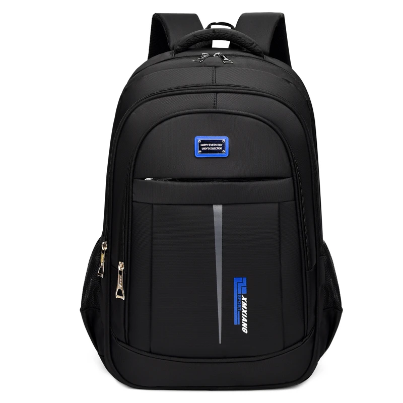 Mochila masculina transfronteiriça de novo estilo: essencial para viagens de negócios, casual e esportivo, armazenamento multicamadas, grande capacidade, água