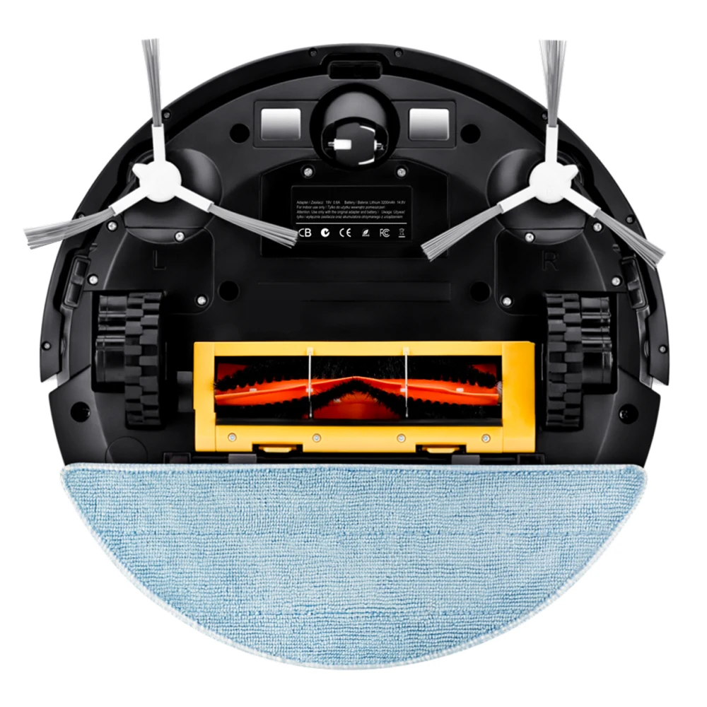 Auto Route Planning Robot Floor Cleaner  Navigation Wet Dry Function  Use App-Controlled Electric Battery-Powered