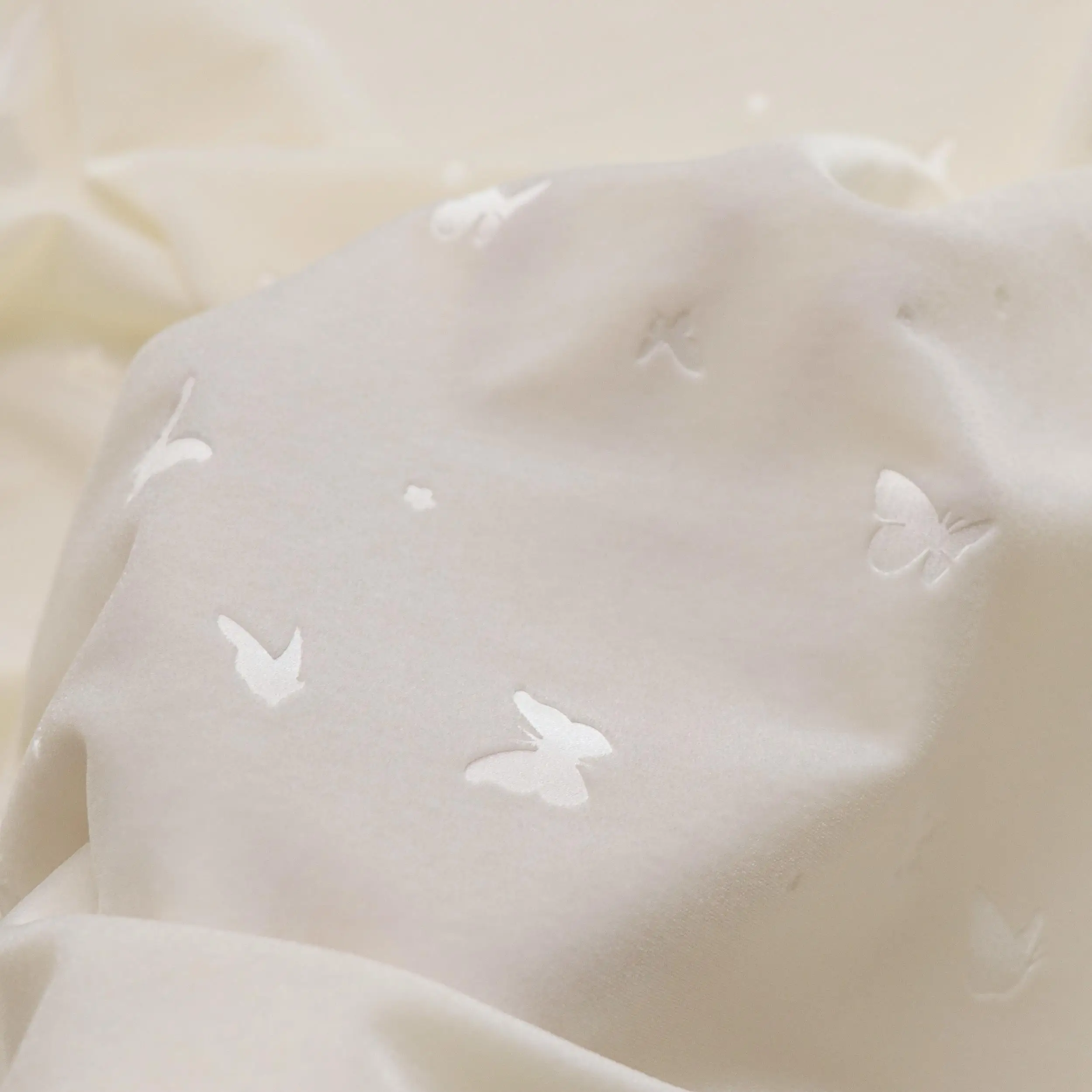 나비 핫스탬핑 소프트 벨벳 원단 재봉 드레스 의류 원단 DIY 테이블보 수제 원단