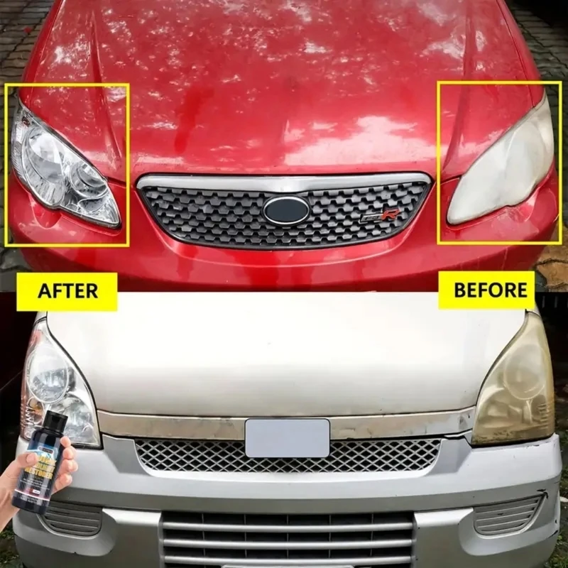 30ML 100ML Car Headlight Restoration Polish Quickly Restores Yellowed Lenses
