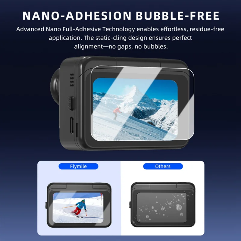 A52T حامي الشاشة ل Insta 360 Go الترا الزجاج المقسى عدسة الكاميرا حامي الشاشة فيلم عمل كاميرا الملحقات