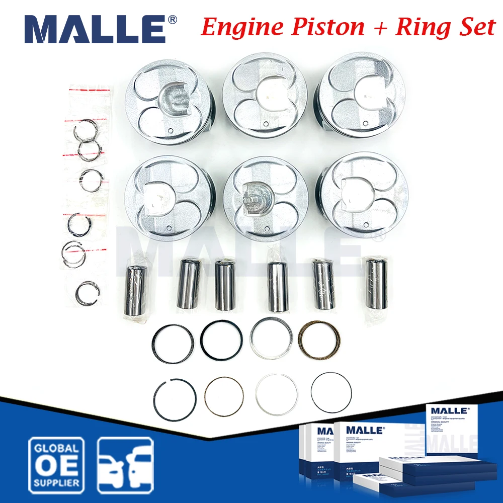 12616973 Engine Piston +Ring Kit For Buick Enclave 3.6L Cadillac CTS XTS Seville SLS 2.0T Auto Car Accessories 12616971 12616972