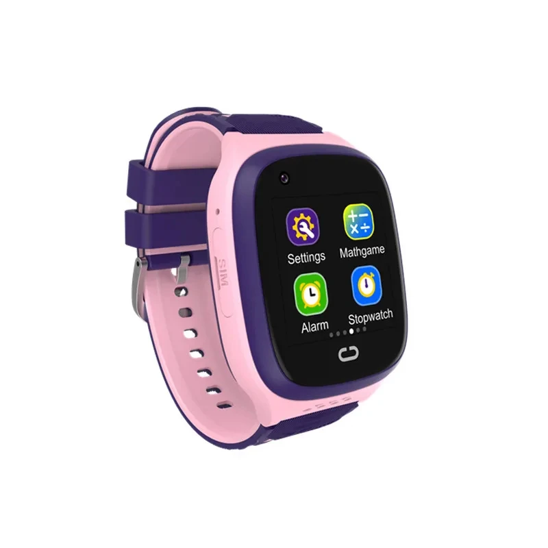 Smartwatch di posizionamento per bambini, compatibile con iOS, compatibile con ragazzi e ragazze, studenti delle scuole elementari, 4G