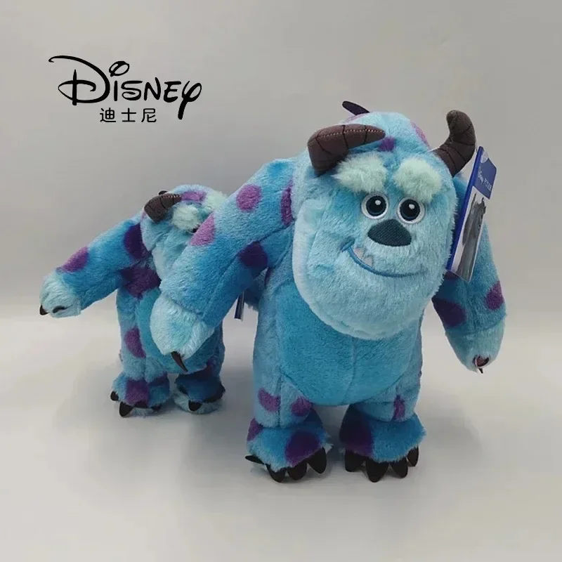 

23 см Kawaii Sulley Disney Monsters Inc, плюшевые игрушки, милые мягкие куклы Pixar, аниме животные для мальчика, подарок на день рождения для подруги
