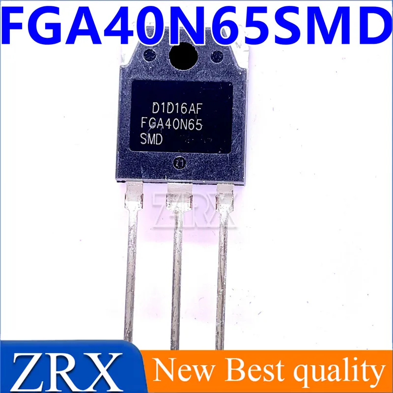 5Pcs/Lot FGA40N65SMD brand new imported spot goods TO-3P priority shipment actual picture can be taken directly In Stock
