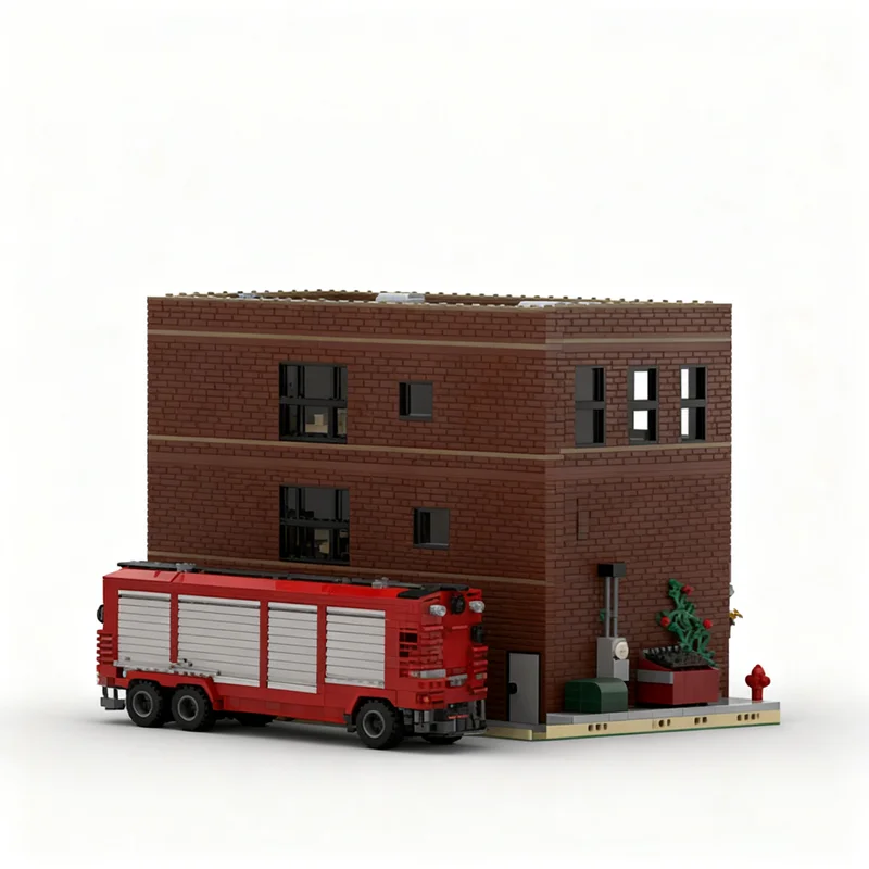 6410pcs MOC Furniture Store Modular Streetscape Model Building Blocks Toys Construction Christmas Gift Brick Assemble DIY Kids