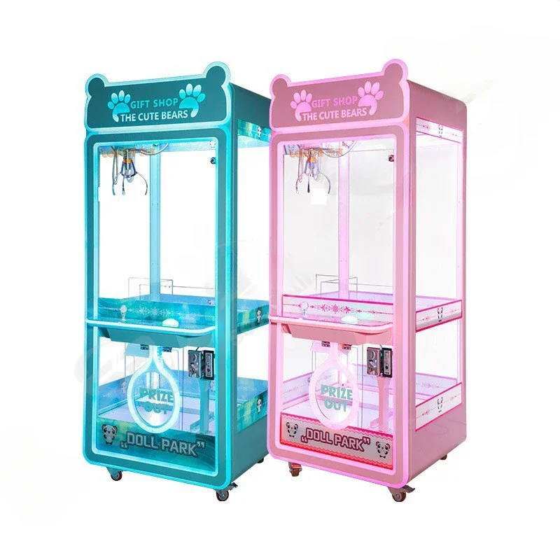 Crane plush toy human capture game doll machine kit mini claw machine