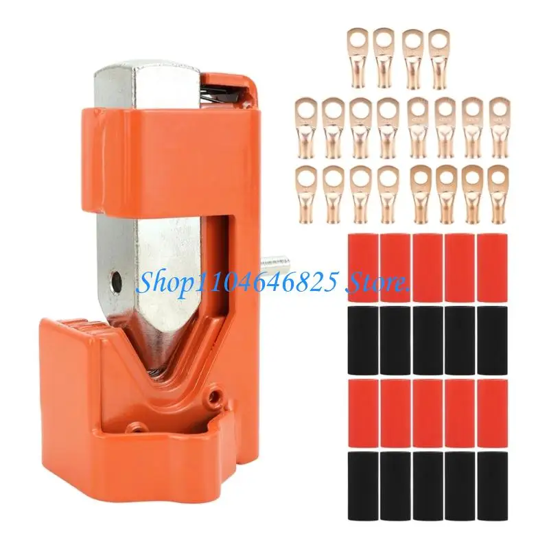 Wire End Press with Joiner Set and Cover Sleeves Pack Use