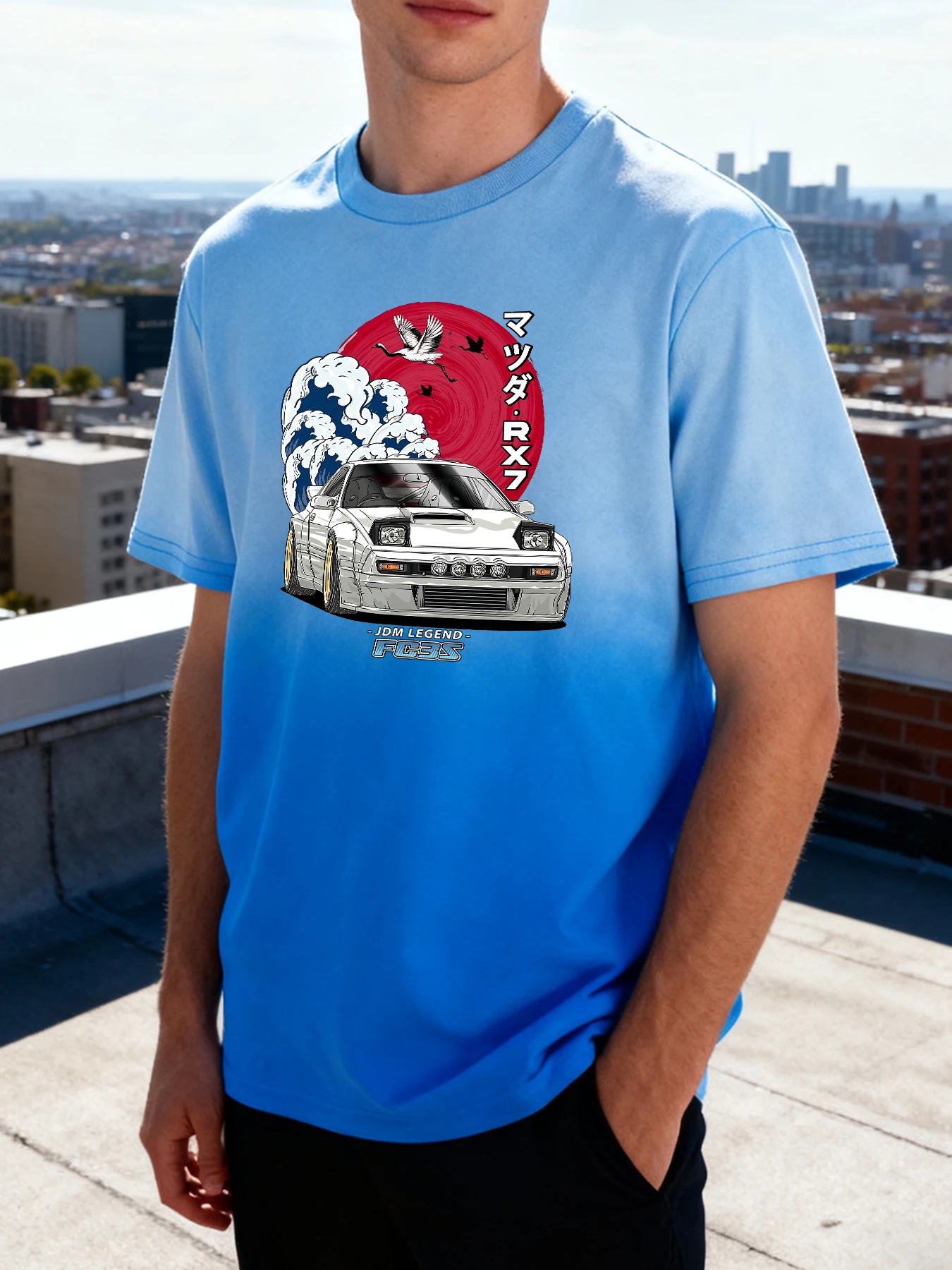 Remate De Vehiculos Retirados De Circulacion طباعة التعادل صبغ الرجال تي شيرت عادية الرياضة تي شيرت القطن الشارع لينة قصيرة الأكمام