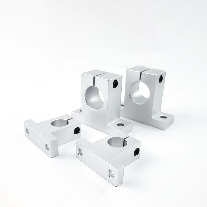 1Pcs SK Linear Bearing,Optical Axis Mount, SK8 SK10 SK12 SK13 SK16~SK60 Vertical Bracket,Rail Shaft Motion Axis Support Bracket