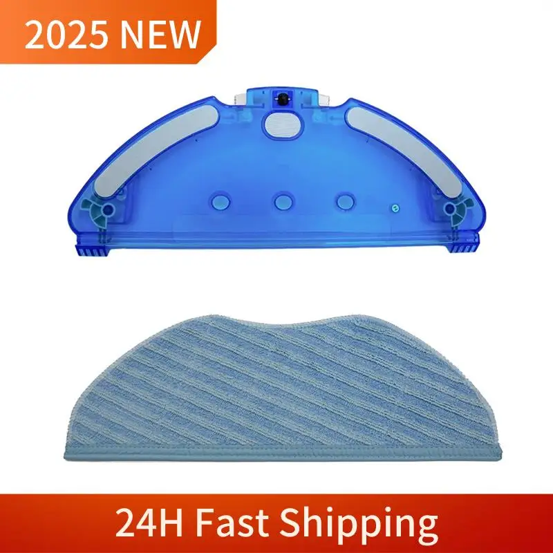 A63Z Top Robot Vacuum Accessories For Tefal Rowenta Serie 95- Replacement Water Tank Mop Pads Parts