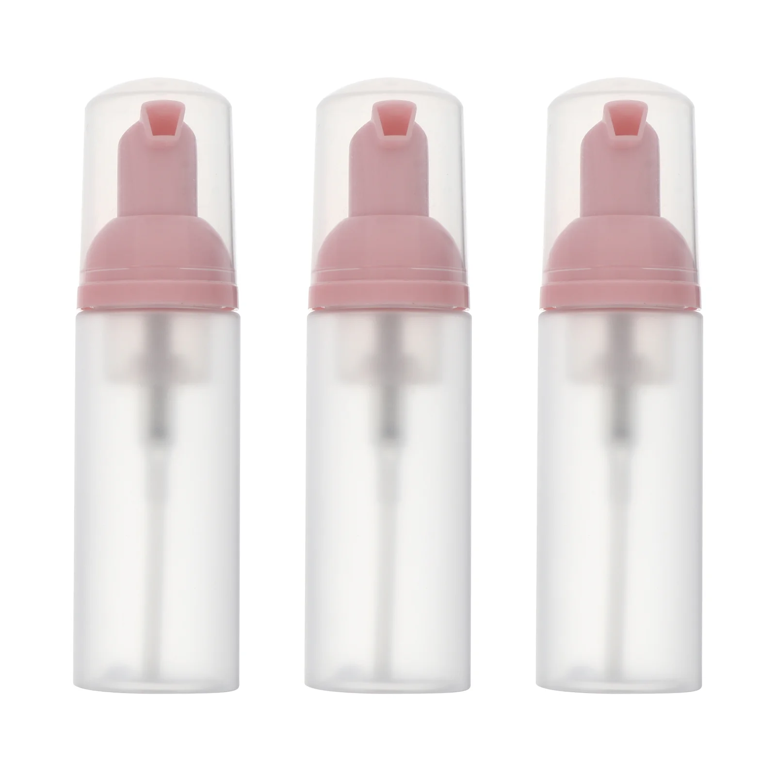 3 Pcs Bubble Bottle Mini Foaming Bottles Travel Shampoo Pump Hand Empty Plastic Small Oil Cleanser for Face