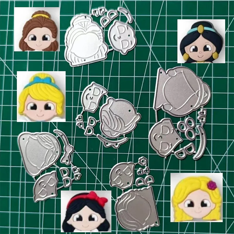 

New Princess Metal Cutting Dies Scrapbooking Mold Stencil Die Cuts Card Making DIY Craft Embossing Dies For
