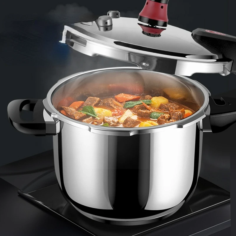 

Explosion-proof Pressure Cooker Stainless Steel Gas Induction Cooker General Purpose Rice Cookers Sealing Ring Pressure Pot