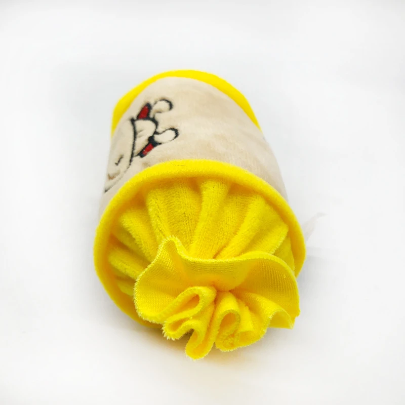 Three-color candy Pet chewing toy Dog educational interactive toy plush sound toy Dog Toy - view 4