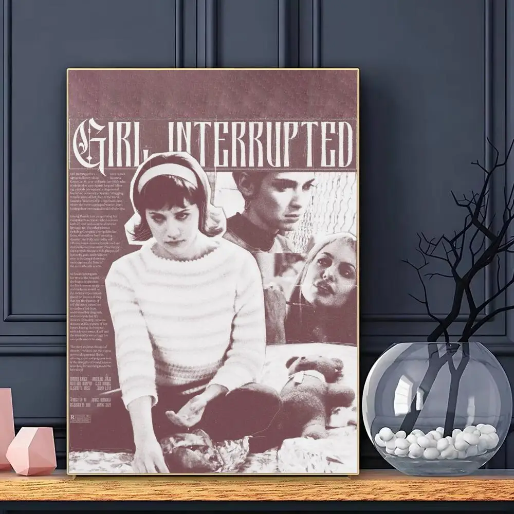 Film-Poster „G-Girl Interrupted“, moderner ästhetischer Wandkunstdruck, minimalistisches Poster, Schlafzimmer, Wohnzimmer, Heimdekoration, Geschenk – Detail 16