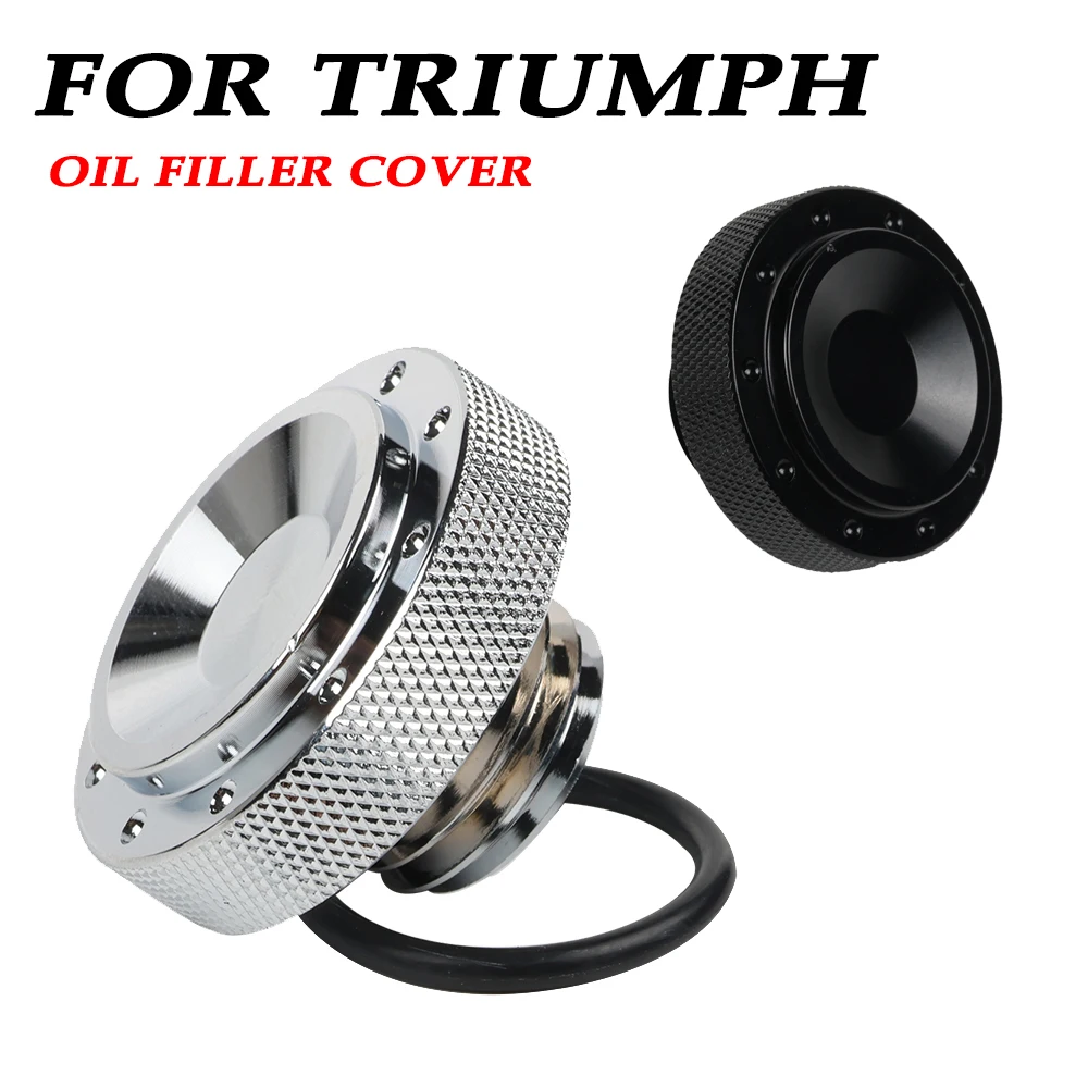 For Triumph BONNEVILLE/Black T120/T100/Black BONNEVILLE BOBBER/BLACK BONNEVILLE SPEEDMASTER Oil Filler Cover Screw Plug Cap Bolt