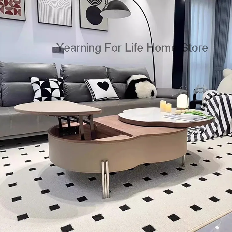 

Cute Simple Coffee Table Bedroom Designer Books Small Transform Coffee Table Mini Drawers Mesa Auxiliar Living Room Furniture