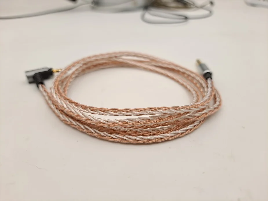 4-футовый 3,5 мм 6-жильный оплетенный аудиокабель OCC для наушников диаметром мм 300 мм 200