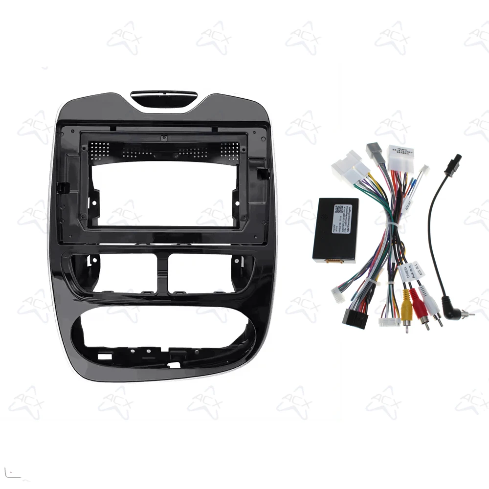 

For 2012-2016 RENAULT CLIO 9"/10.1"Car Radio Fascias Android GPS MP5 Stereo Player 2 Din Head Unit Panel Dash Frame Installation