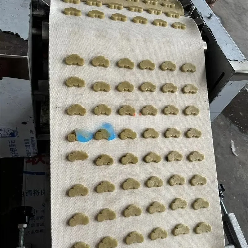 Rotary Roller Mould Cookie Making Machine Cookie Depositor Machine Small Cracker Forming Biscuits Making Machine OME