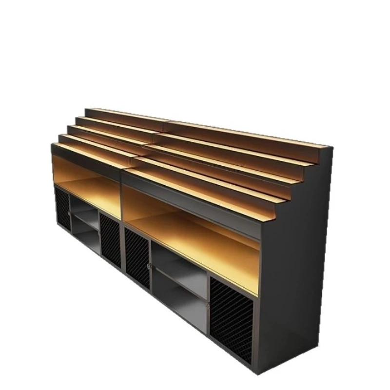 

Wine cabinet display cabinet, bar wine rack rack, commercial side locker