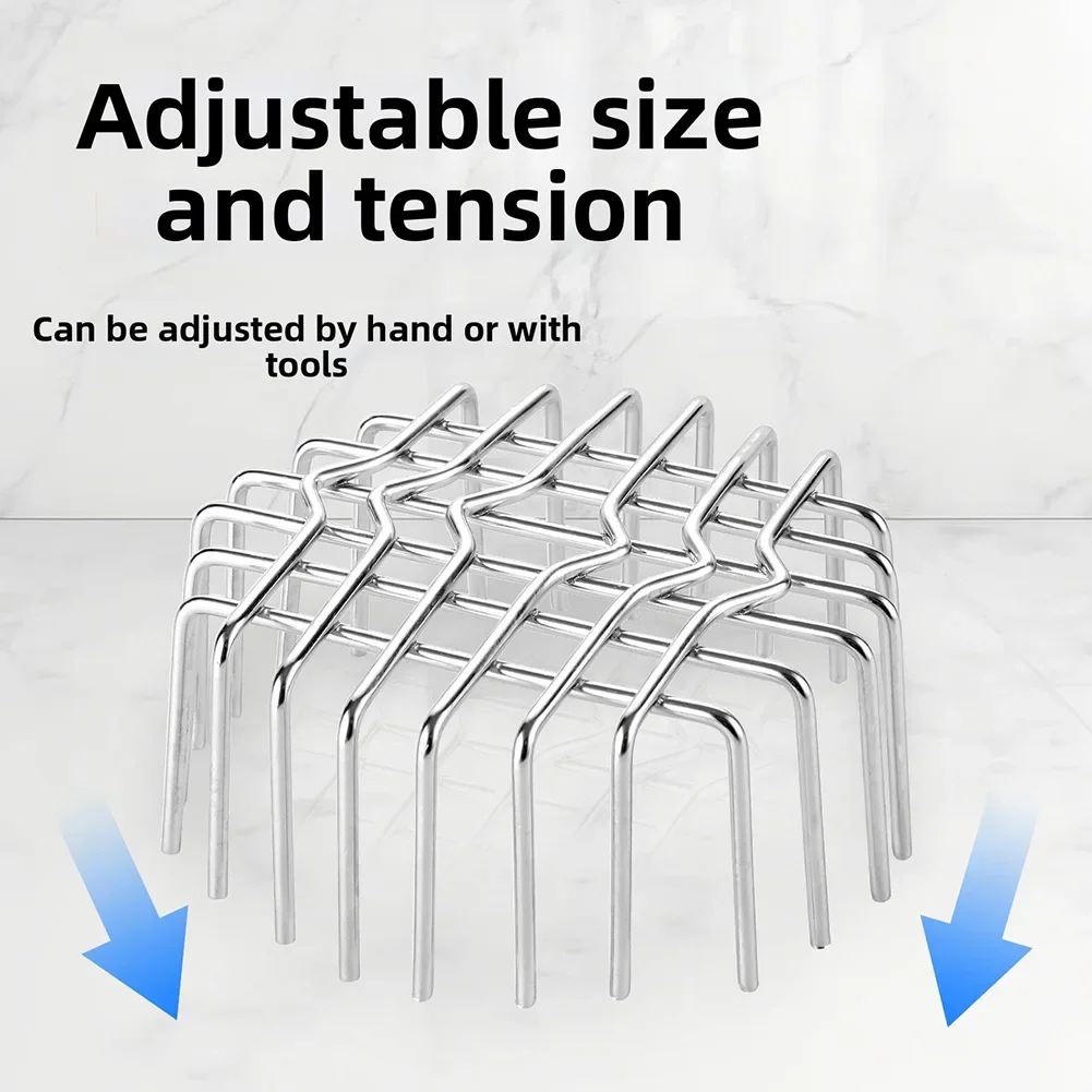 Stainless Steel Roof Drain Downpipe Filter Guard For Outdoor Sewer And Gutter Protection For Home Improvement