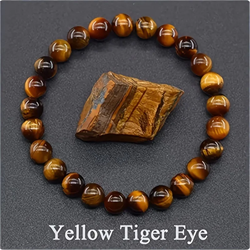 6/8mm Reiki Blue Apatite Bead Bracelet Men Women Natural Stone Blood Circulation Stimulate Enthusiasm Health Care Couple Jewelry image 4